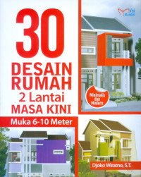 Image of 30 Desain Rumah 2 lantai Masa Kini : Muka 6-10 Meter