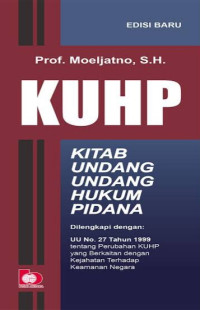 Image of KUHP Kitab Undang-Undang Hukum Pidana
